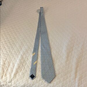 Elegant Blue Patterned Men's Tie